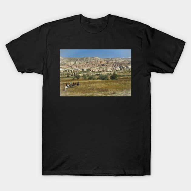 Riding Through Cappadocia T-Shirt by IanWL